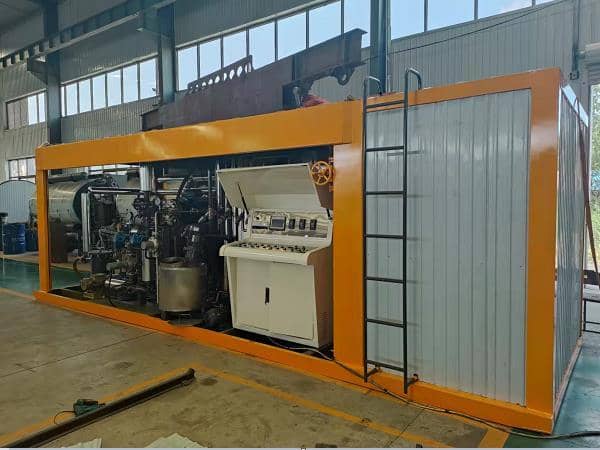 Pakistan customer bought 6 t/h emulsion bitumen equipment